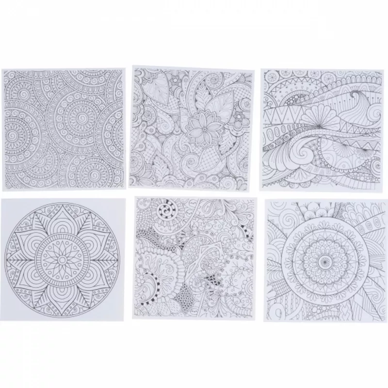 Kolorowanka z kredkami 12 kolorów OHIO - wielokolorowy (4455mc)