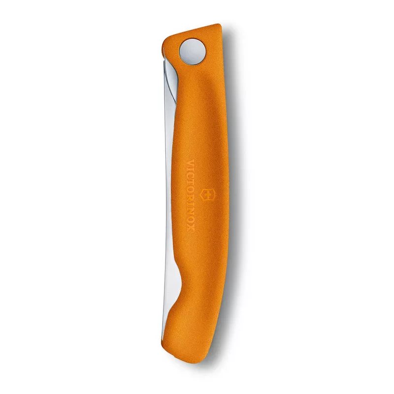 Składany nóż do warzyw i owoców Swiss Classic Victorinox - pomarańczowy (67836F9B10)