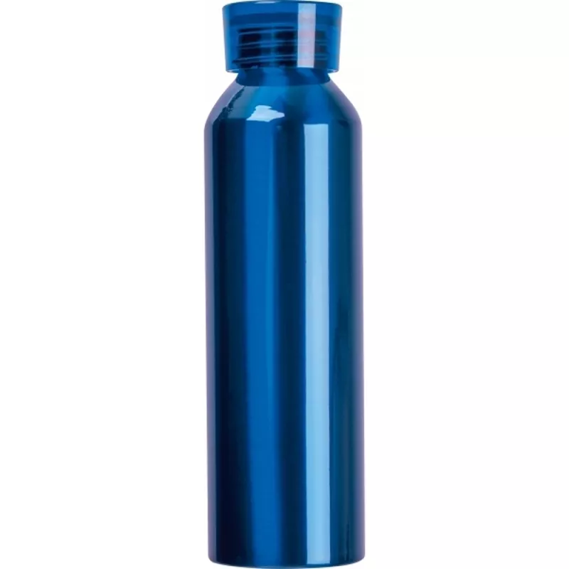 Butelka z aluminium z recyklingu CORK 600 ml - niebieski (424704)