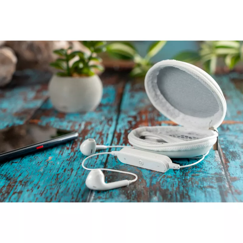 Słuchawki douszne Bluetooth ALTEA - biały (047106)