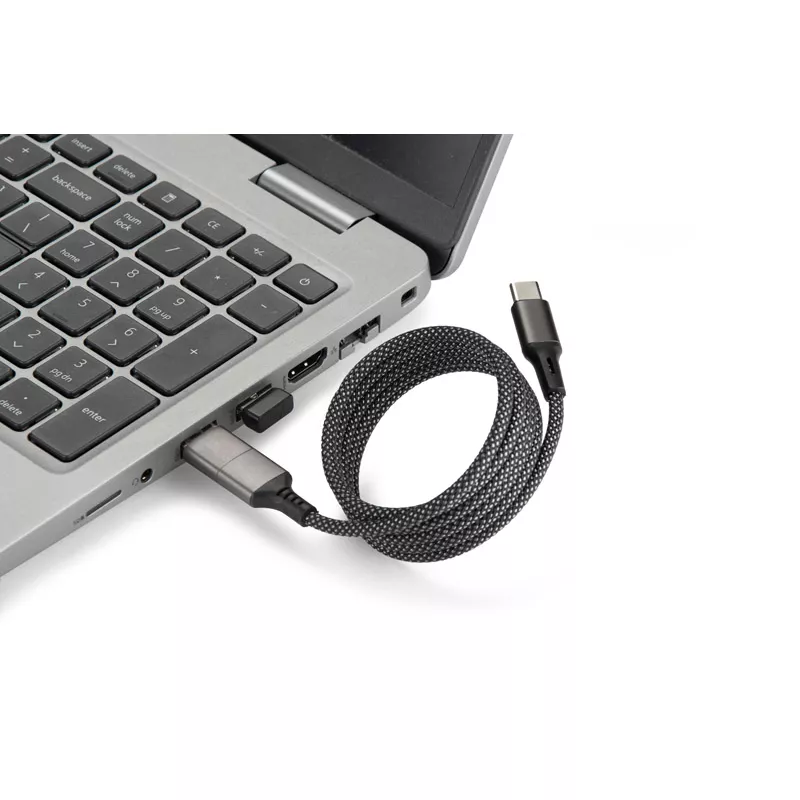 Magnetyczny kabel do ładowania ALEKSA - srebrny (09184-14)