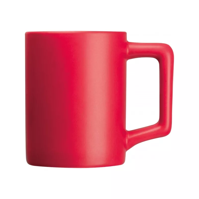 Kubek ceramiczny 300 ml Bradford - czerwony (372805)