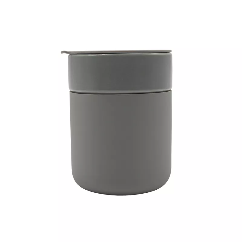 Kubek ceramiczny Caldo 370 ml - szary (R85322.21)