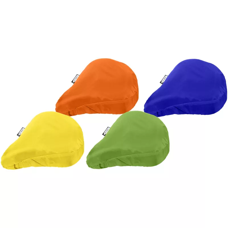 Wodoodporny pokrowiec na siodełko rowerowe Jesse z PET z recyklingu - Pomarańczowy (11402131)