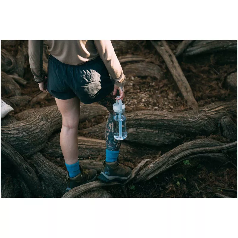 Camelbak® Thrive Flip 750 ml Tritan Renew butelka na wodę ze składaną słomką - Przezroczysty bezbarwny (10088601)