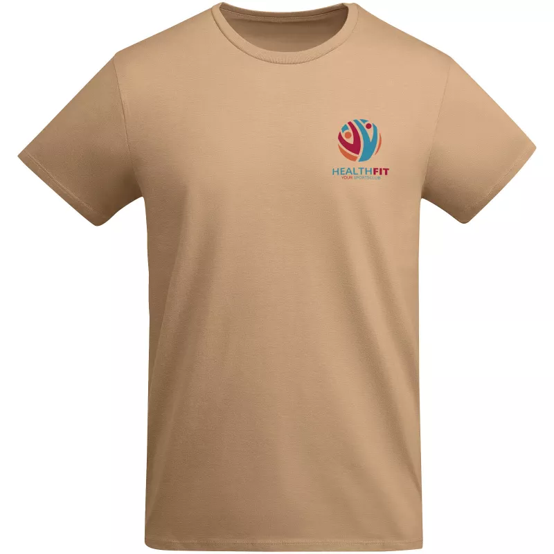 Koszulka T-shirt męska bawełniana 175 g/m² Roly Breda - Greek Orange (R6698-GRORANGE)