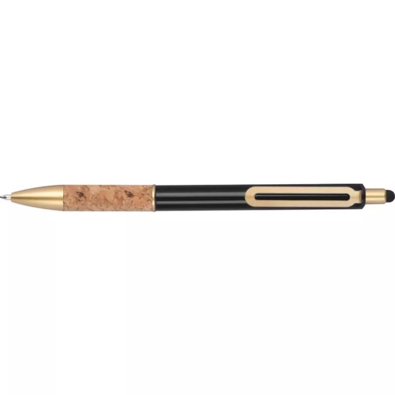 Długopis metalowy touch pen CAPRI - czarny (369003)
