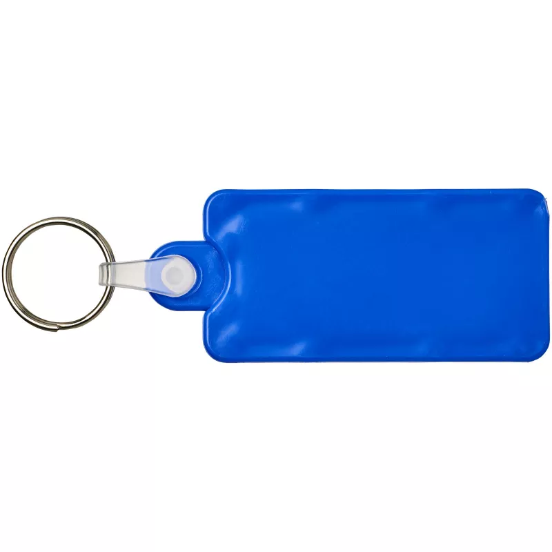 Kym brelok do kluczy z materiałów z recyklingu w kształcie narzędzia do pomiaru bieżnika opon - Niebieski (21019052)