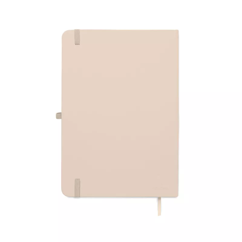 Notes A5 w okładce z PU 96 kartek w linię ARCOLOOP - Zgaszona Biel (MO3124-43)