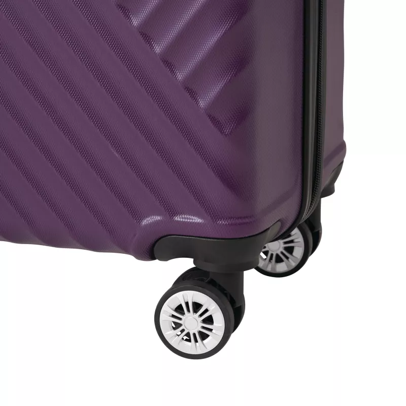 Zestaw walizek - fioletowy (56-2220009)