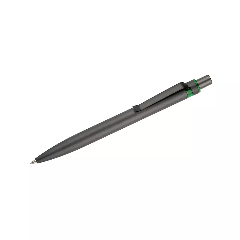 Długopis z recyklingowanego aluminium RAL - zielony (19738-05)