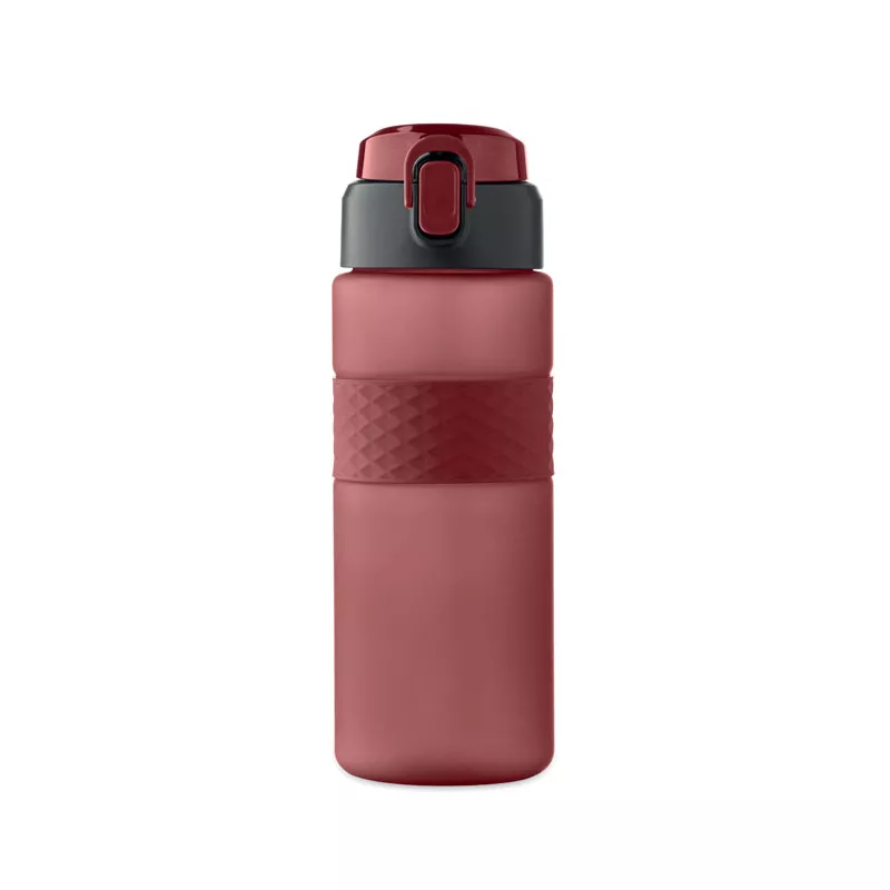 Butelka z RPET ze słomką 700 ml ISJFORDEN - Burgund (MO2755-02)