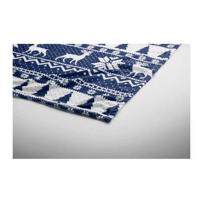 Koc polarowy RPET 120x150 cm 190 g/m² TOSTI - Niebieski (CX1548-04)