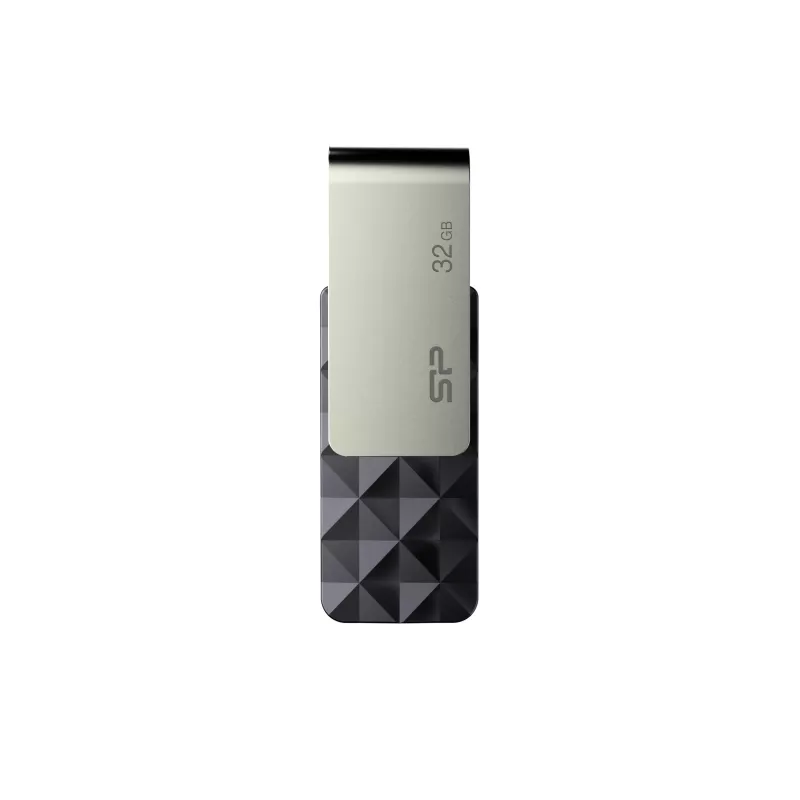 Pendrive Blaze B30, 8GB 3.1 Silicon Power - czarny (EG814003 32GB)