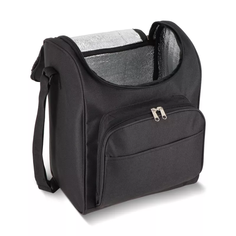 Torba chłodząca R-PET 600D 26 x 19 x 34cm 13L - czarny (LT95394-N0002)
