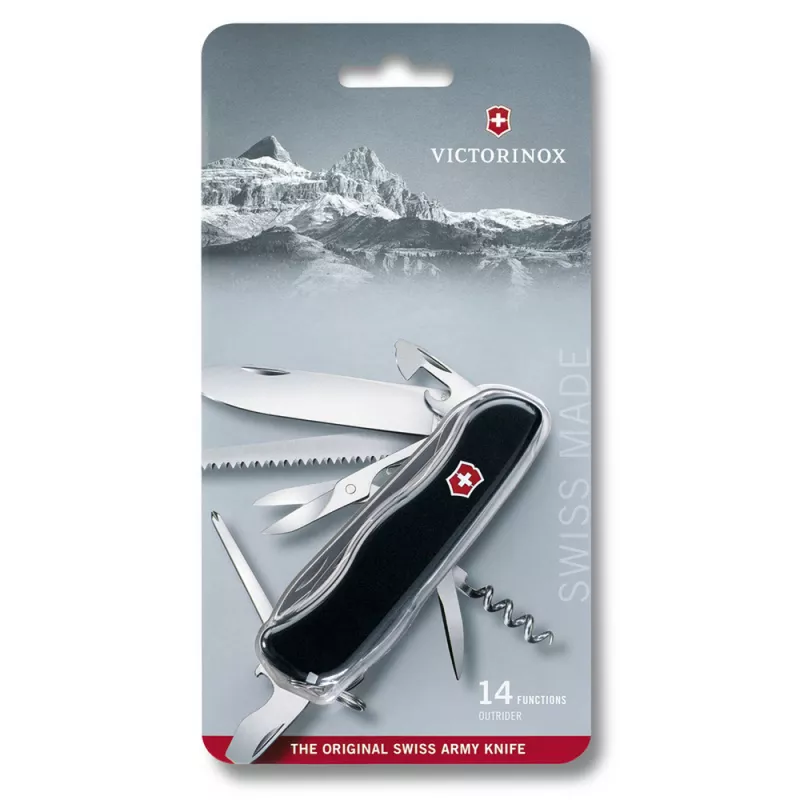 Scyzoryk Outrider Victorinox - czarny (08513303)