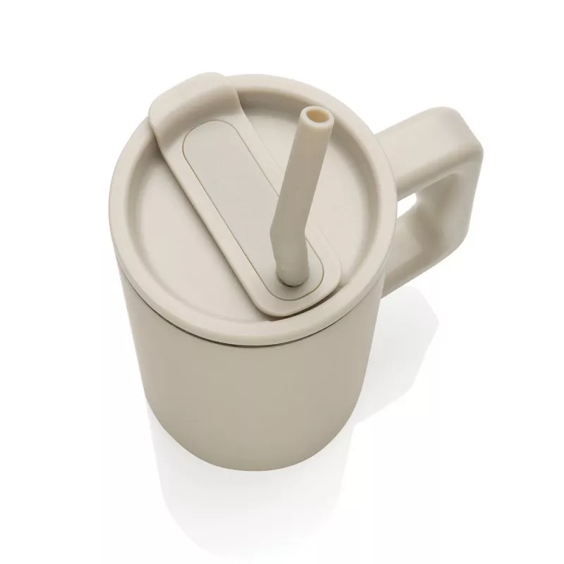 Kubek termiczny 800 ml Cube - beżowy (P437.3119)