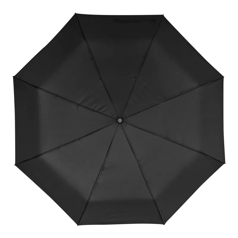 Automatyczny, wiatroodporny, kieszonkowy parasol - czarny (56-0101311)