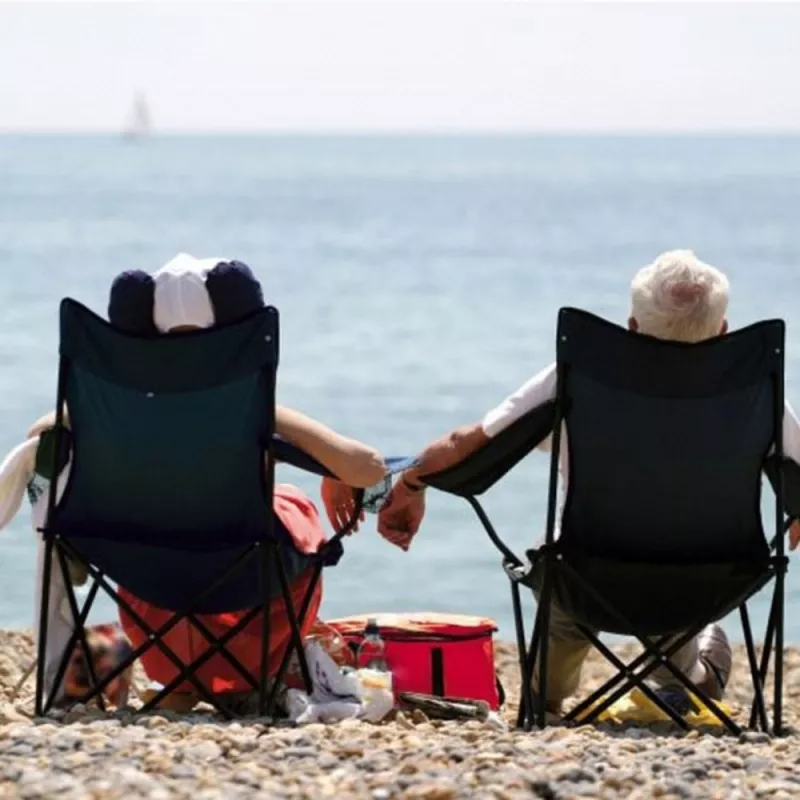 Krzesło składane YOSEMITE - granatowy (510444)