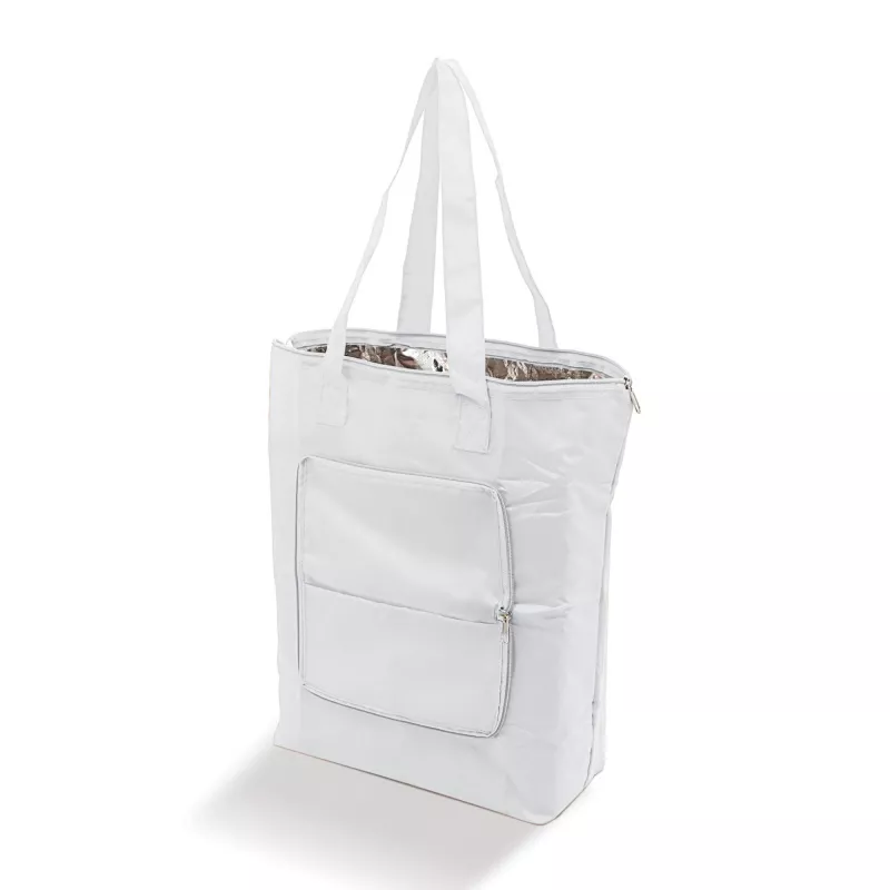 Składana torba chłodząca - biały (LT91533-N0001)