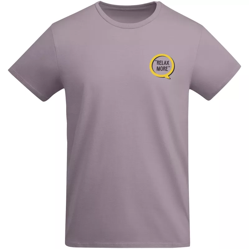 Koszulka T-shirt męska bawełniana 175 g/m² Roly Breda - Lawandowy (R6698-LAVENDER)