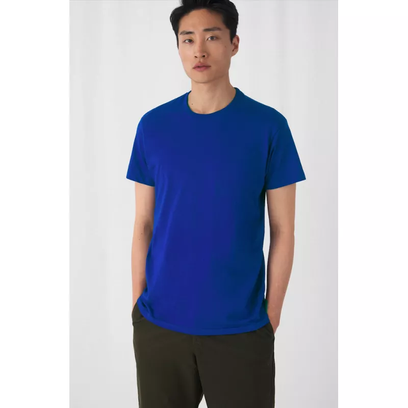 Koszulka reklamowa 185 g/m² B&C #E190 - Diva Blue (445) (TU03T/E190-DIVA BLUE)