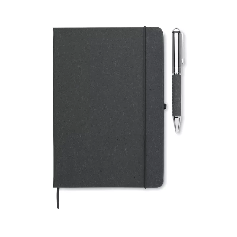 Notes A5 80 kartek w linię ELEGANOTE - Czarny (MO2195-03)