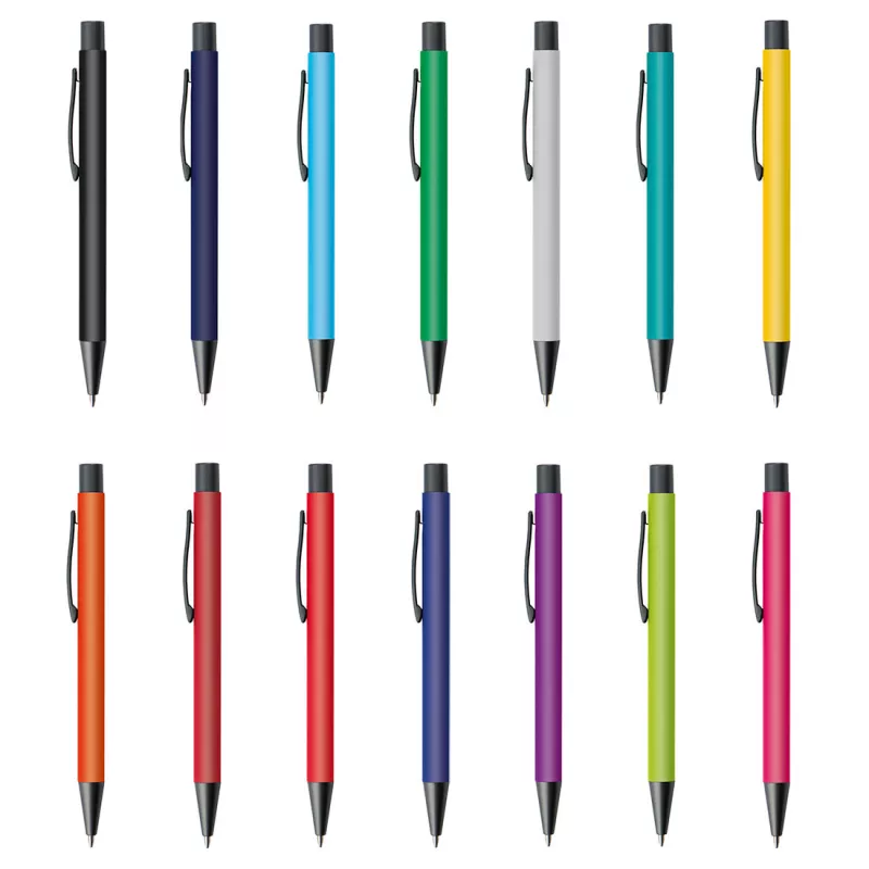 Długopis plastikowy MIKOLAJ - bordowy (1094502)