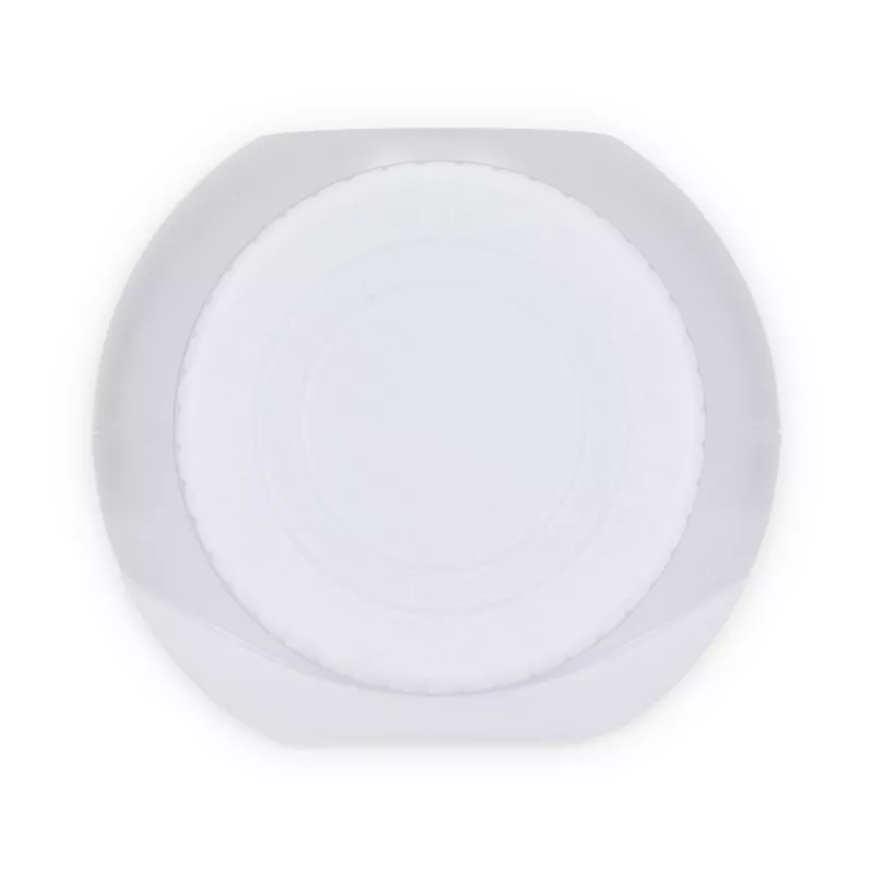 Pudełko na lunch z przegródką na sos, z łyżką i widelcem - biały (LT90427-N0001)