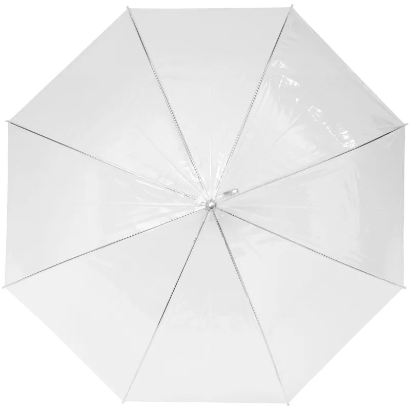 Przejrzysty parasol automatyczny Kate 23'' - Biały przezroczysty (10903900)