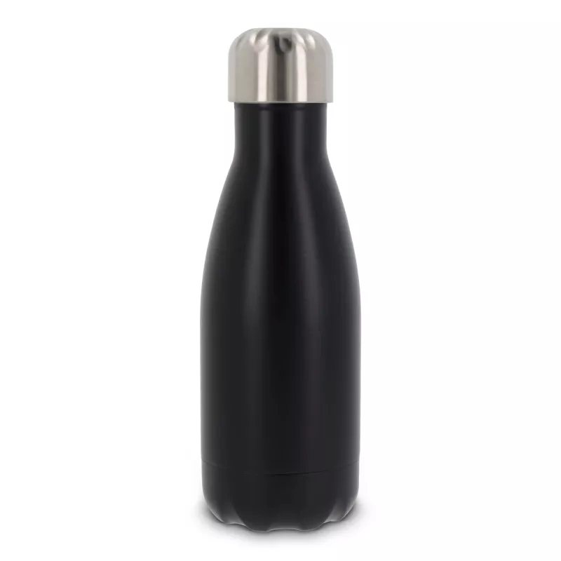 Butelka termiczna z podwójnymi ściankami Swing 260ml - czarny (LT98800-N0002)