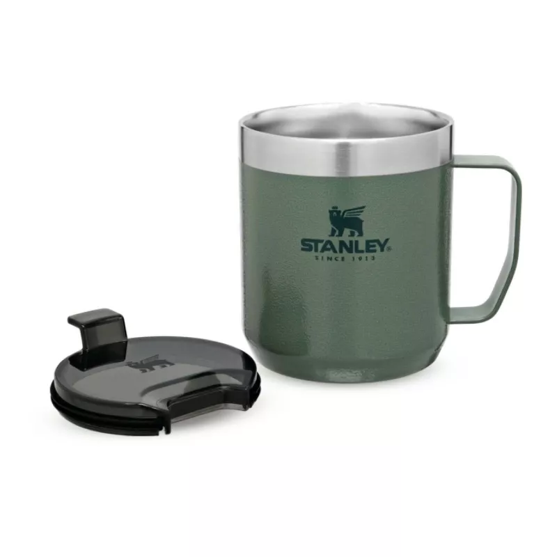 Kubek kempingowy Stanley Everyday 350 ml ze stali nierdzewnej - Leśny zielony (10094964)