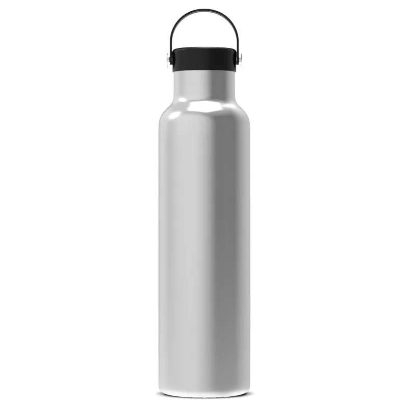 Butelka termiczna z podwójnymi ściankami Marley 650ml - srebrny (LT98873-N0005)