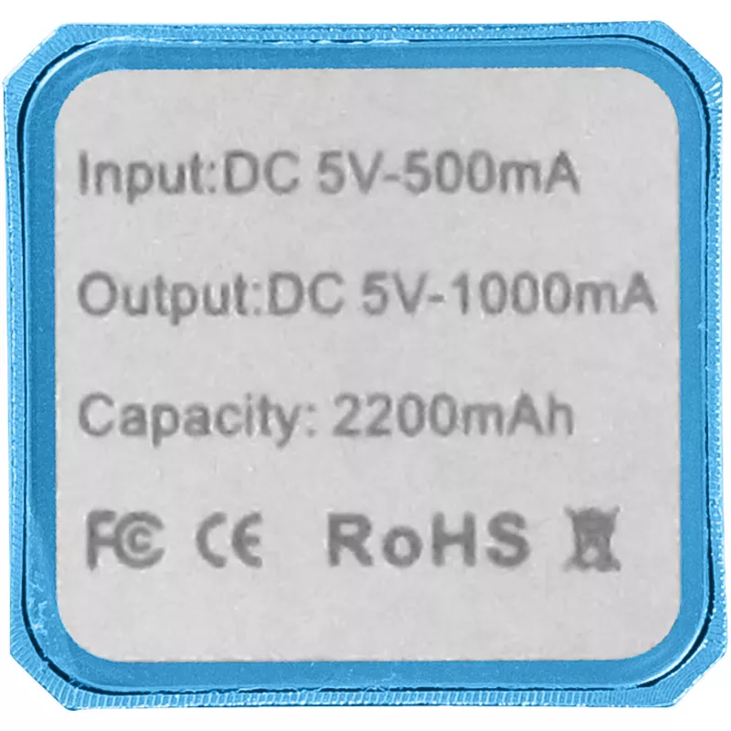 Power bank Volt 2200 mAh - Jasnoniebieski (12349205)