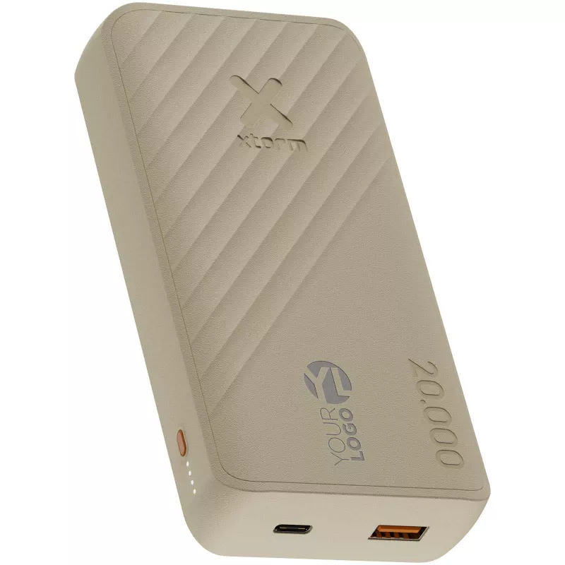 Xtorm XG220 Go2 powerbank 15 W 20 000 mAh z szybkim ładowaniem  - Sandstone (12441206)