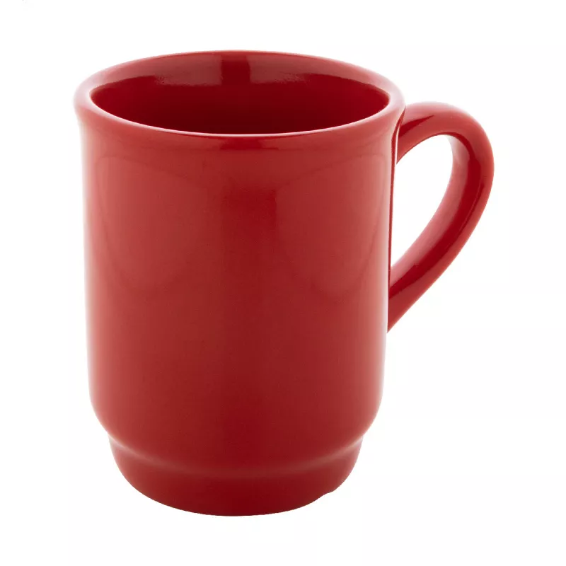 Marknad ceramiczny kubek do układania w stosy - czerwony (AP800082-05)