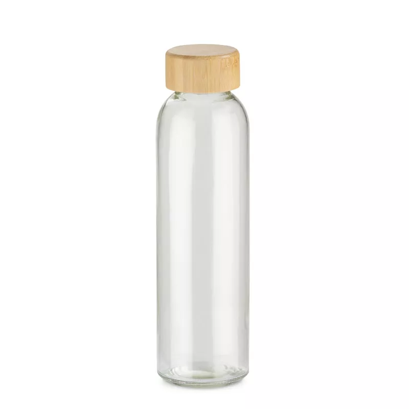 Butelka z recyklingowanego szkła VOSA 500 ml - przezroczysty (16258-19)