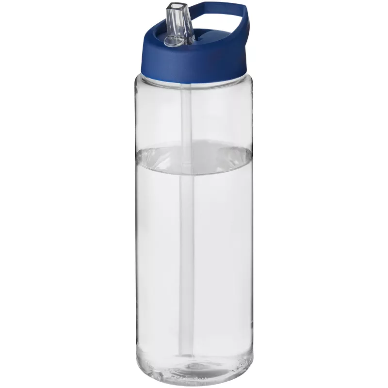 Bidon H2O Vibe o pojemności 850 ml z wieczkiem z dzióbkiem - Niebieski-Przezroczysty (21009609)