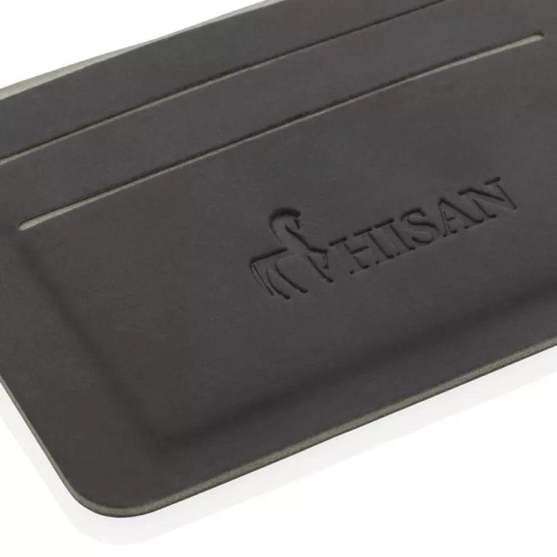 Etui na karty kredytowe Quebec, ochrona RFID - czarny, szary (P820.671)