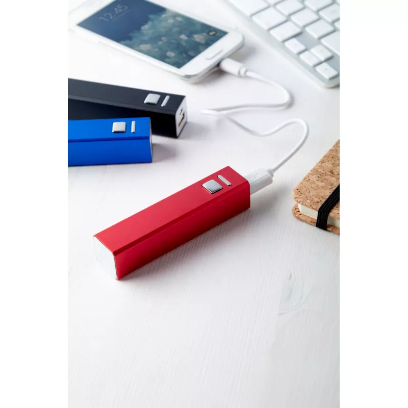 Thazer power bank - czerwony (AP741469-05)