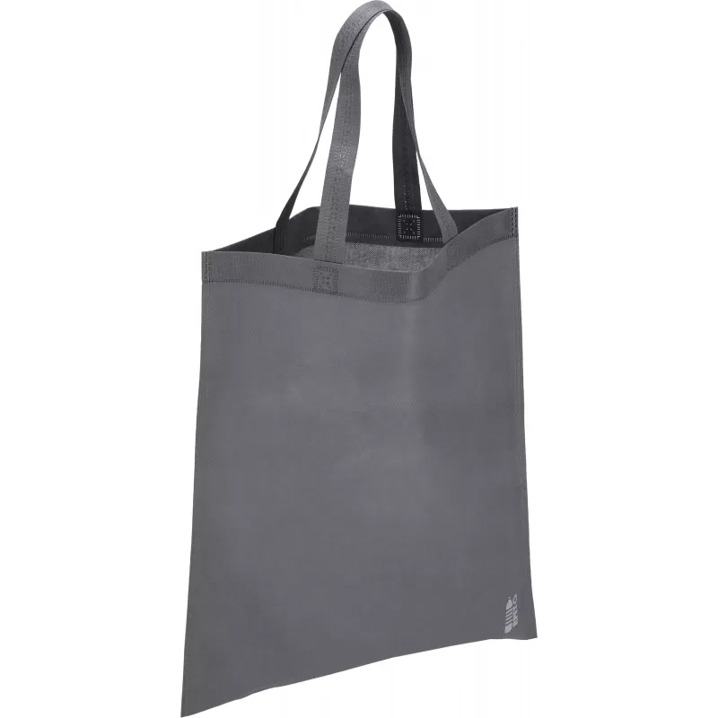 Torba non-woven z krótkimi uszami 80g/m2 PELAGIA - ciemnoszary (6480477)