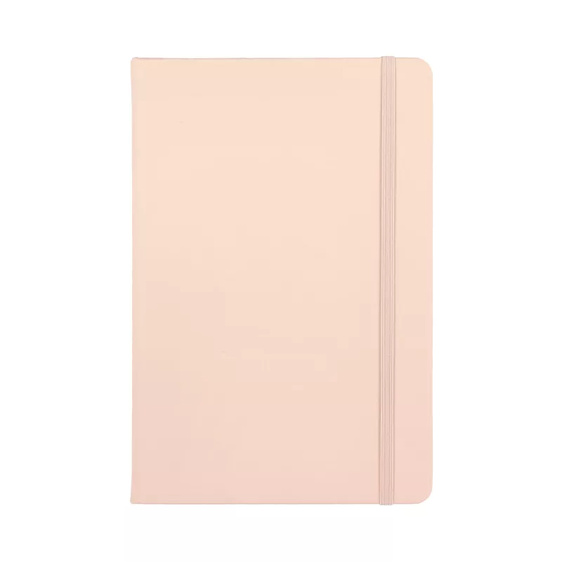 Notatnik A5 z tworzywa PU z kartkami FSC - Szampan (LT92066-N0017)