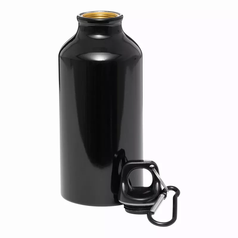 Aluminiowy bidon - czarny (56-0603038)