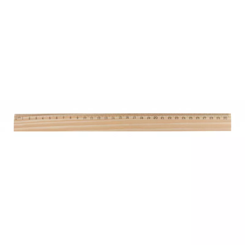 ThreeO linijka z drewna sosnowego - naturalny (AP808515)