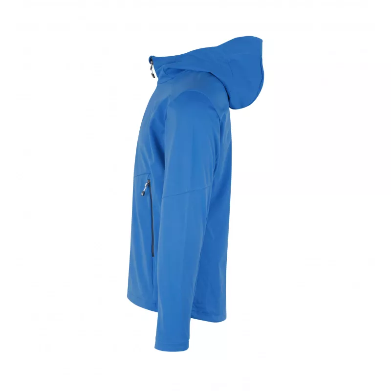 Kurtka ID softshell z kapturem/lekka 0836 185 g/m² - blue (0836-BLUE)