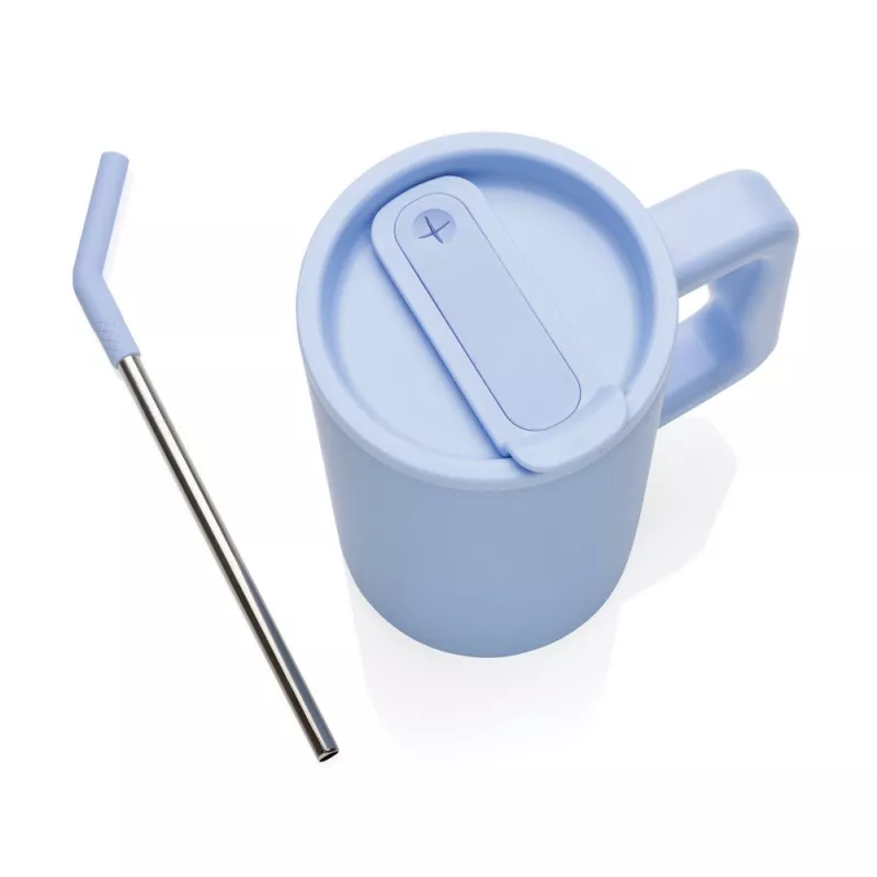 Kubek termiczny 800 ml Cube - jasnoniebieski (P437.3105)