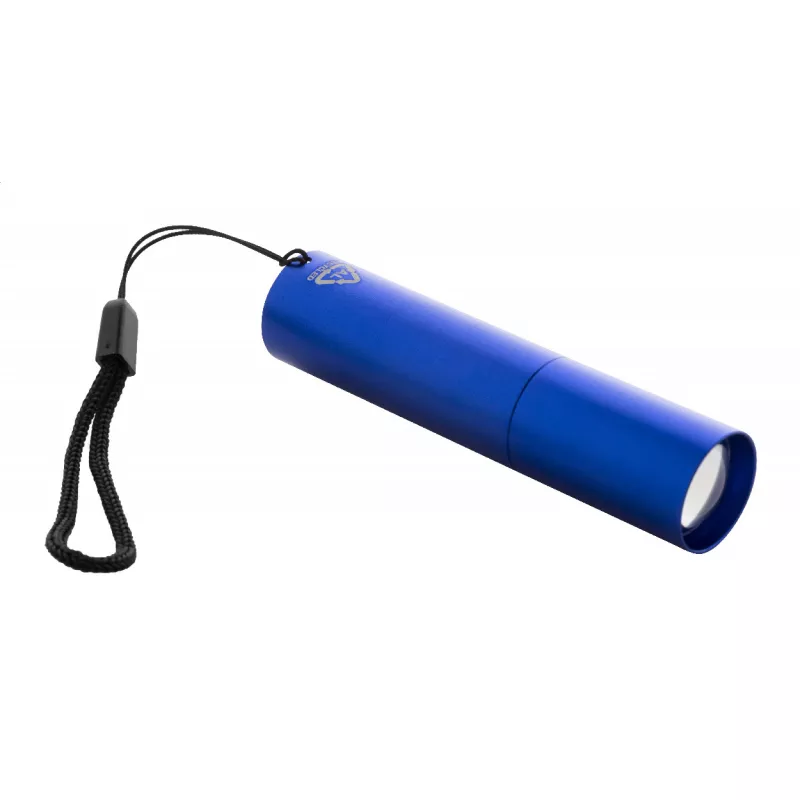 Chargelight Tone latarka akumulatorowa z recyklingowanego aluminium - niebieski (AP864122-06)