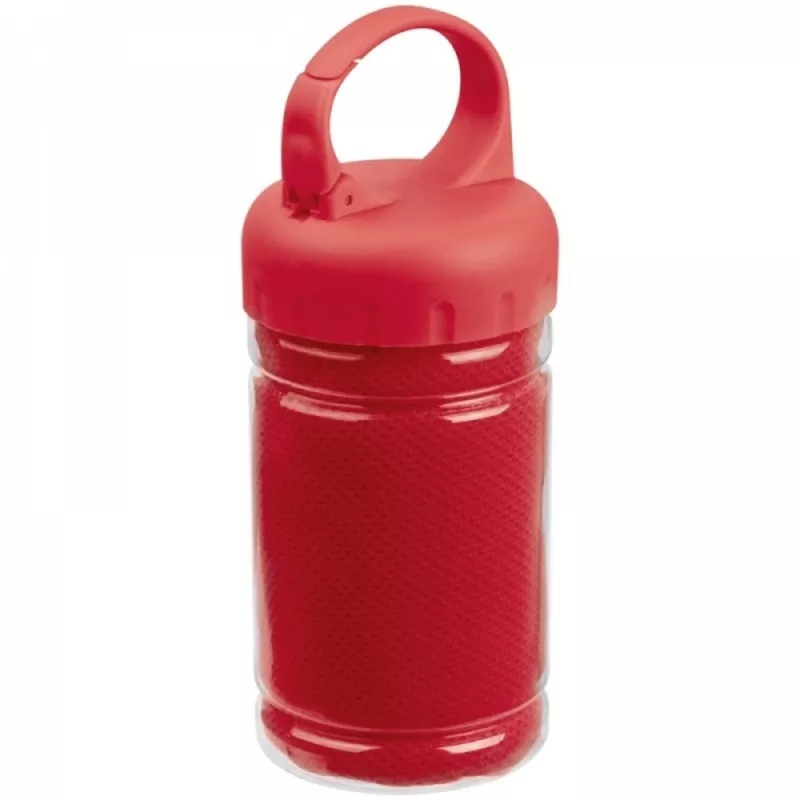 Ręcznik sportowy SPORTY - czerwony (088405)