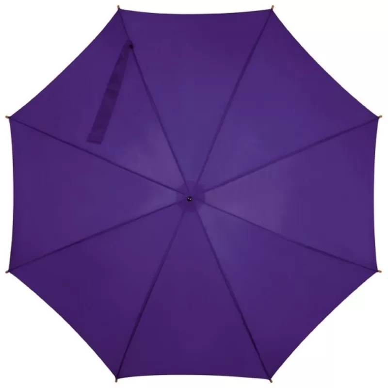 Parasol automatyczny drewniany Ø105 cm NANCY - fioletowy (513112)
