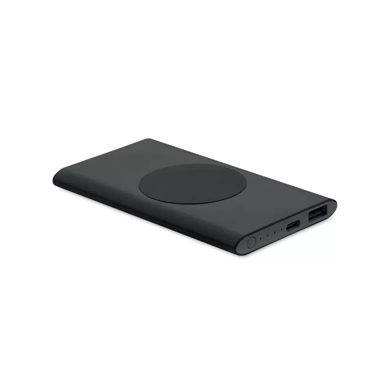 Powerbank indukcyjny 15W 5000 mAh POWERPLUS - Czarny (MO2375-03)